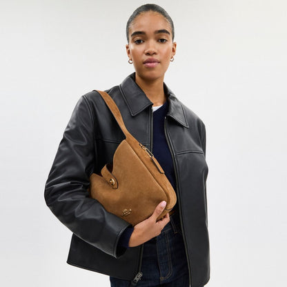 Coach Hadley Convertible Crossbody Bag Gold Sienna