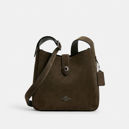 Coach Hadley Convertible Crossbody Bag Gunmetal