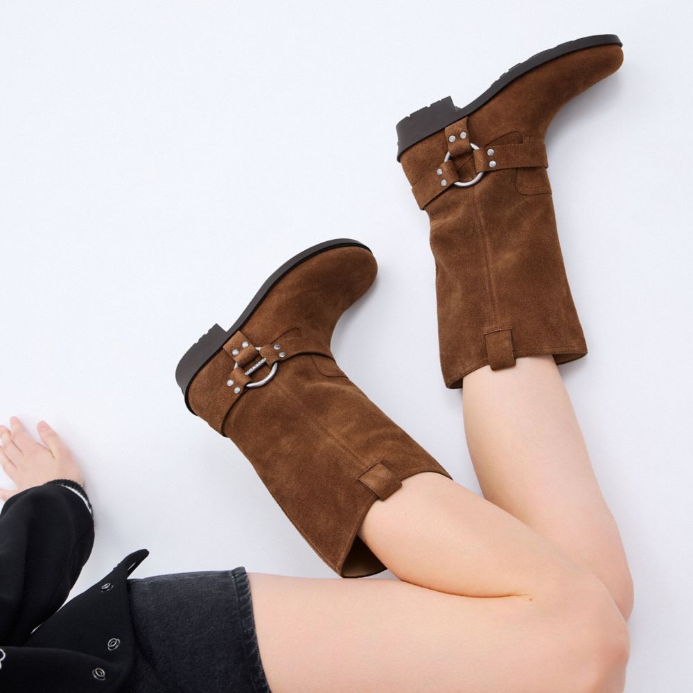 Coach Harness Boot Sable