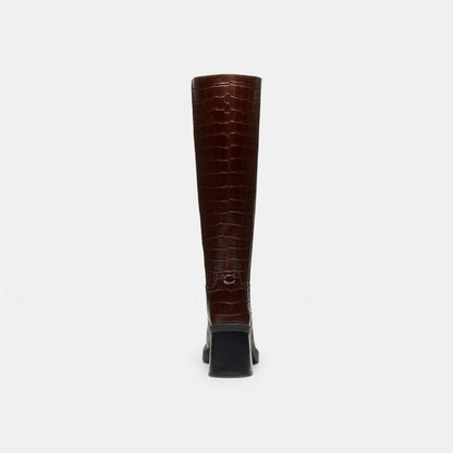 Women's Coach Sculpted C Tall Boot Maple