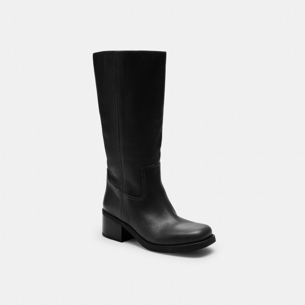 Women's Coach Tall Boot Black