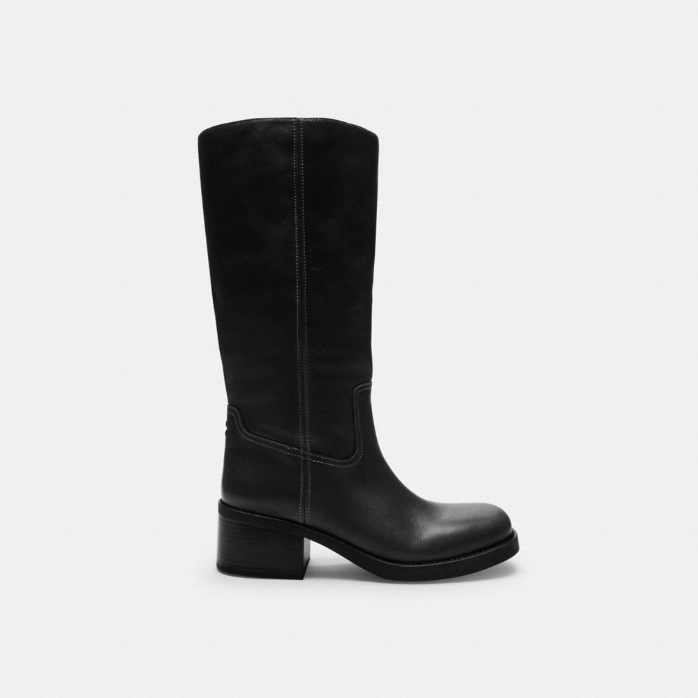 Women's Coach Tall Boot Black