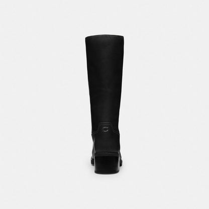 Women's Coach Tall Boot Black
