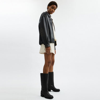 Women's Coach Tall Boot Black