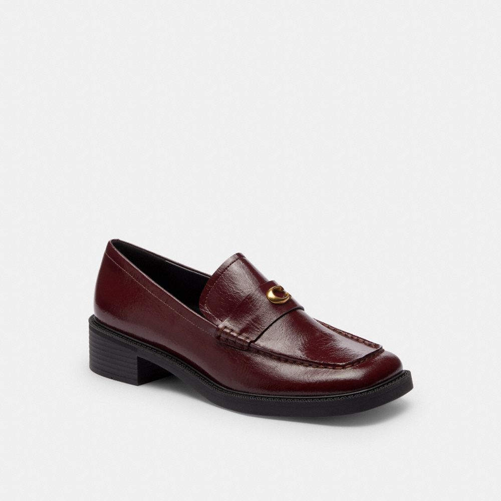 Women's Coach Penny Loafer Merlot