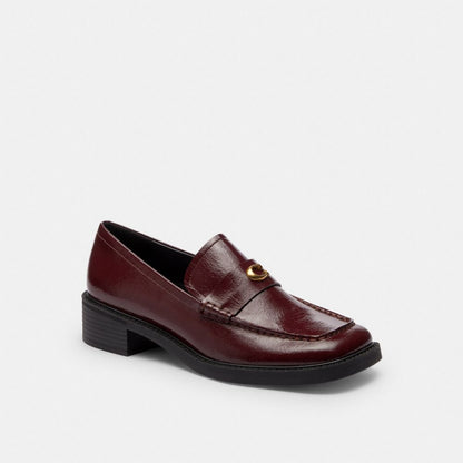 Women's Coach Penny Loafer Merlot