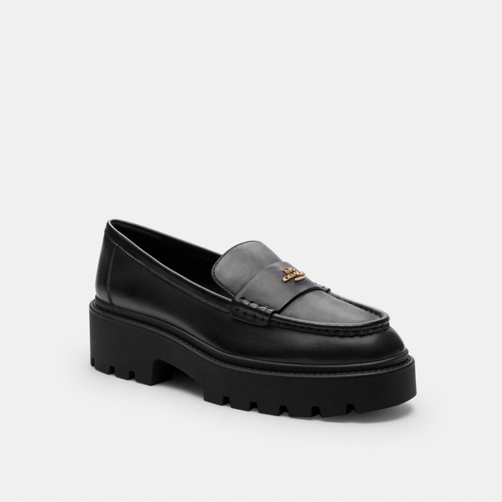 Coach Lucy Loafer Black