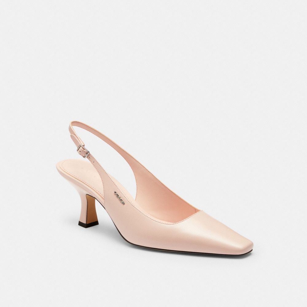 Women's Coach Slingback Heel Candy Pink