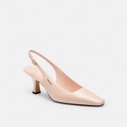 Women's Coach Slingback Heel Candy Pink