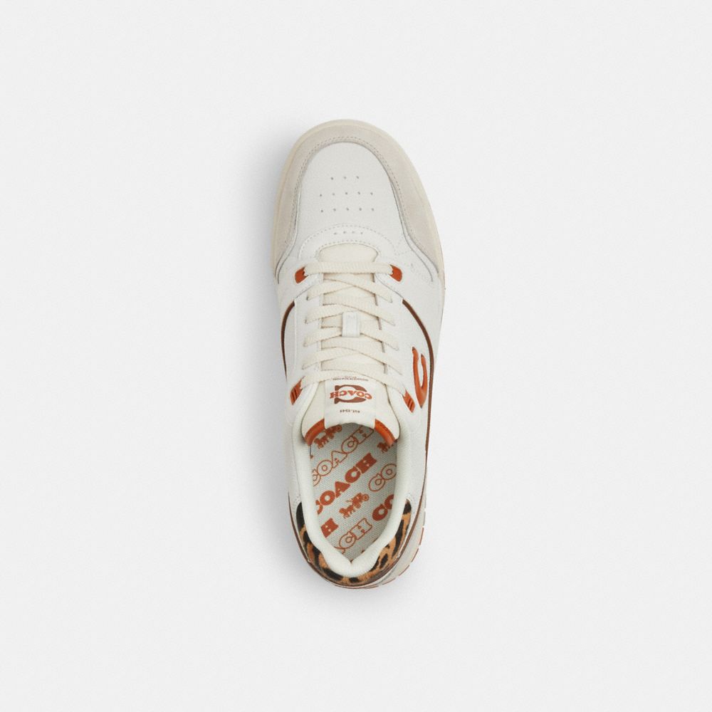 Coach Soho Sneaker Toffee Leopard