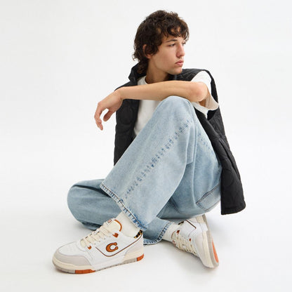 Coach Soho Sneaker Toffee Leopard