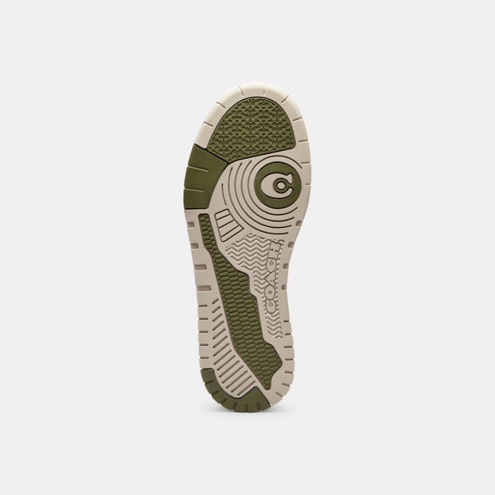 Coach Soho Sneaker Olive Optic White