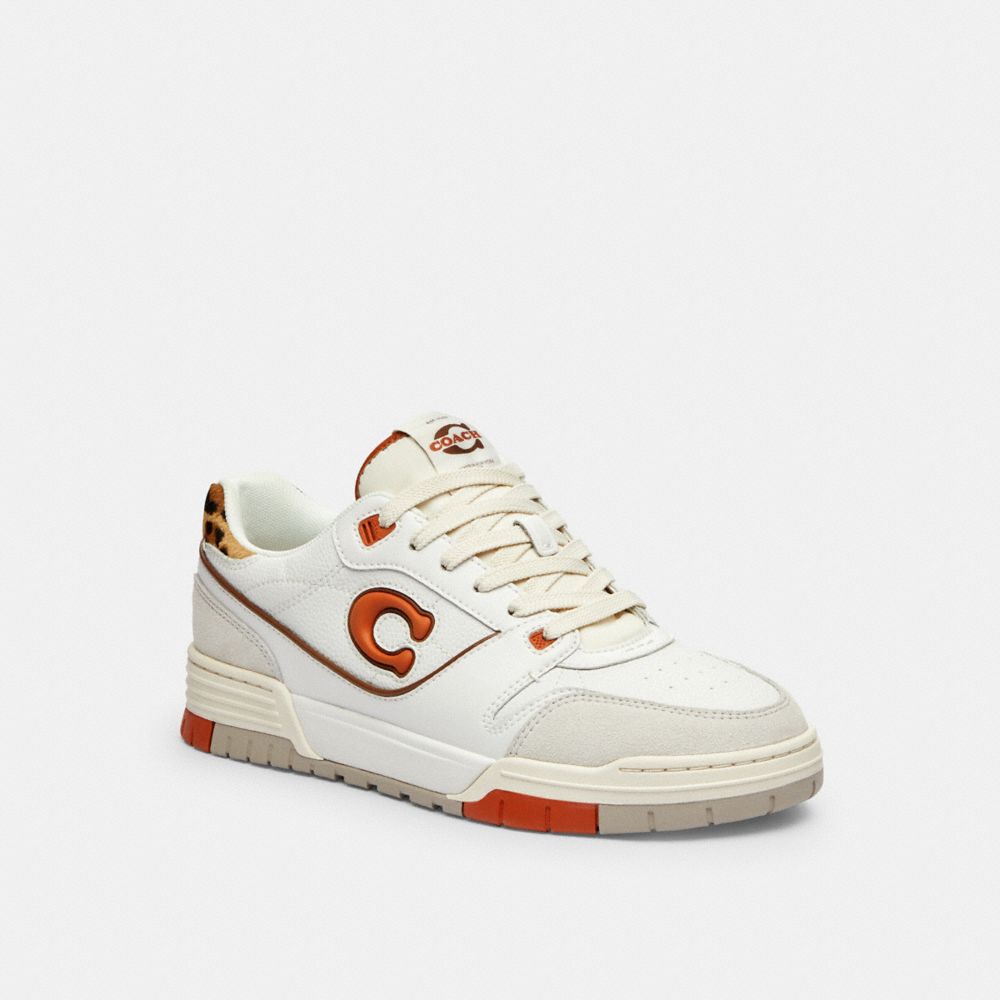 Coach Soho Sneaker Toffee Leopard