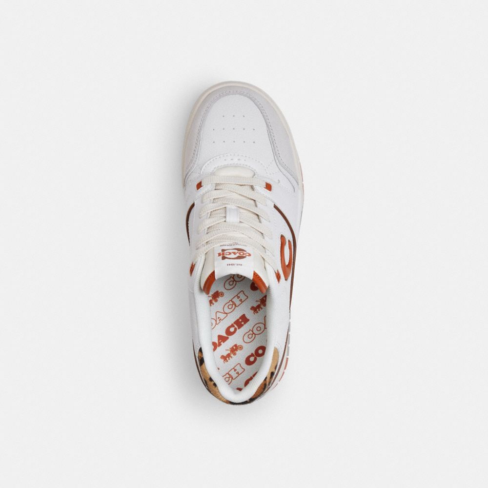 Coach Soho Sneaker Toffee Leopard
