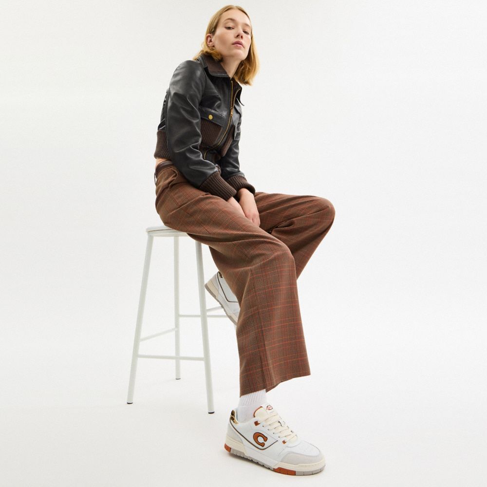 Coach Soho Sneaker Toffee Leopard