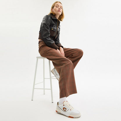 Coach Soho Sneaker Toffee Leopard