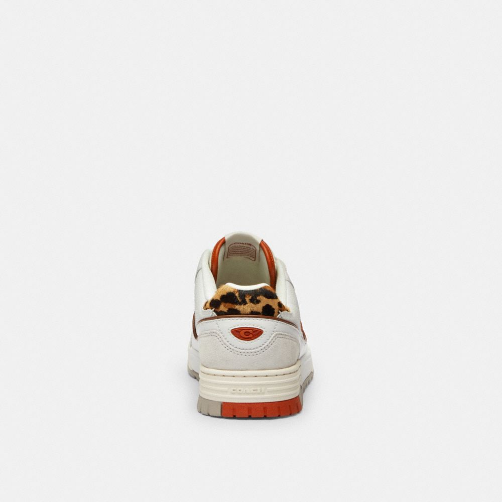 Coach Soho Sneaker Toffee Leopard
