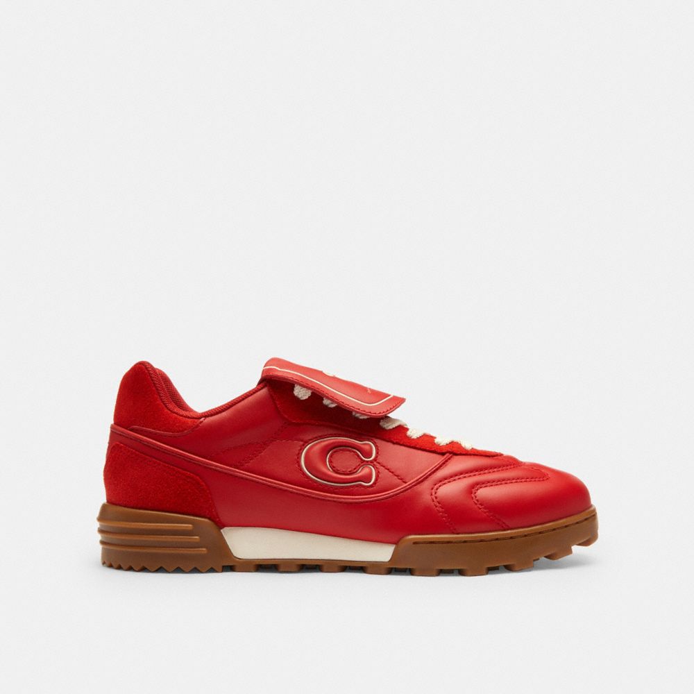 Women's Coach Match Sneaker Sport Red