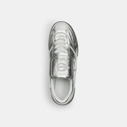 Women's Coach Match Sneaker Silver