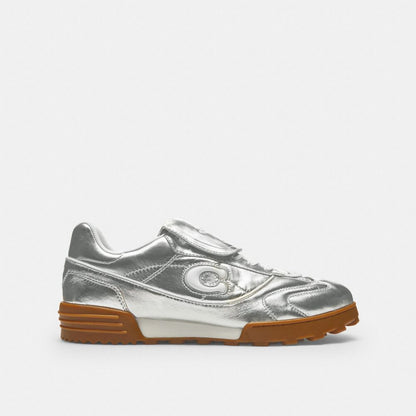 Men's Coach Match Sneaker Silver