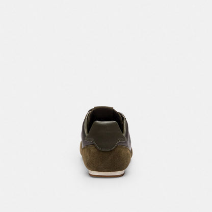 Women's Coach Flat Sneaker Olive
