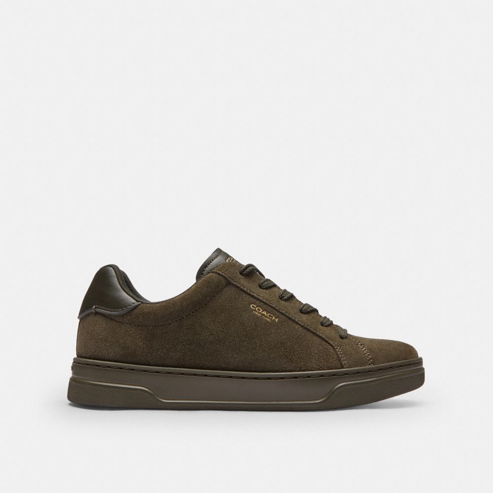 Coach High Line Sneaker Olive