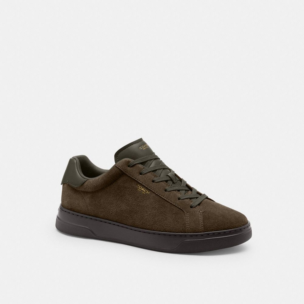Men's Coach High Line Sneaker Olive