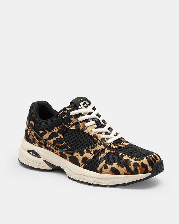 Sport Sneaker With Leopard Print Black-Leopard Black-Leopard
