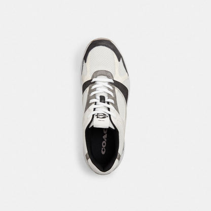 Men's Coach Sport Sneaker In Signature Canvas Black Multi