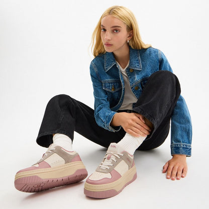 Coach Platform Sneaker Dusty Pink Multi