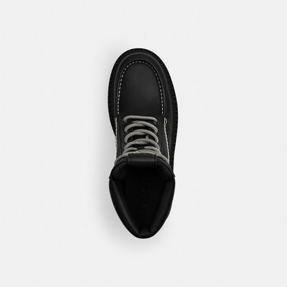 Men's Coach Lug Sole Boot Black