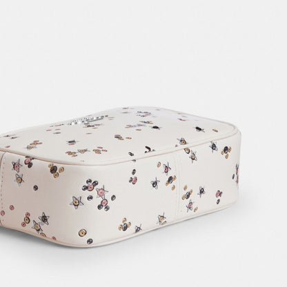 Coach Mini Jamie Camera Bag With Star Print Silver