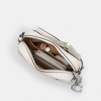 Coach Mini Jamie Camera Bag With Star Print Silver