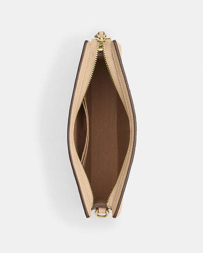 Slim Crossbody Bag In Signature Leather Pebbled Leather-Im-Oat Pebbled Leather-Im-Oat