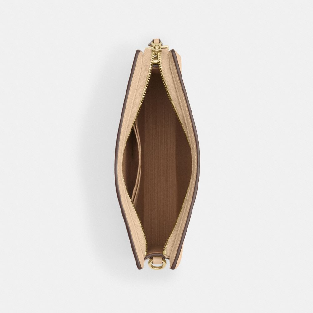 Coach Slim Crossbody Bag In Signature Leather Im Oat