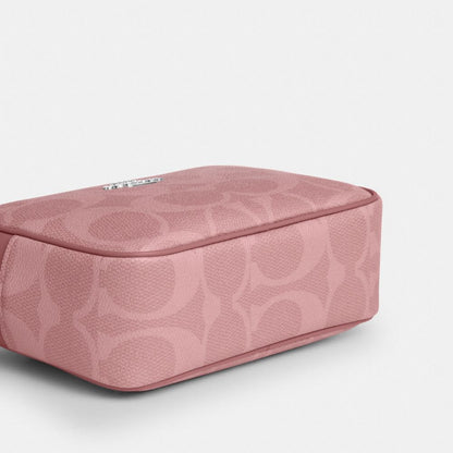 Coach Jamie Camera Bag In Maxi Signature Canvas Sv Dusty Pink
