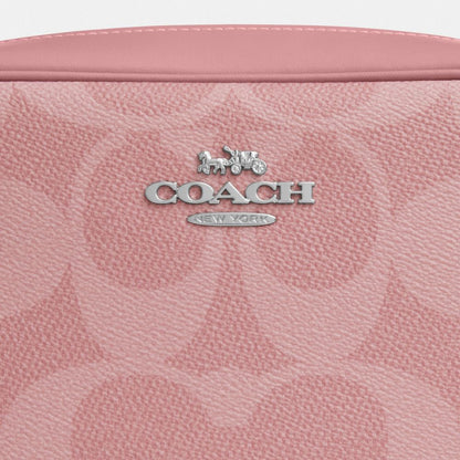 Coach Jamie Camera Bag In Maxi Signature Canvas Sv Dusty Pink