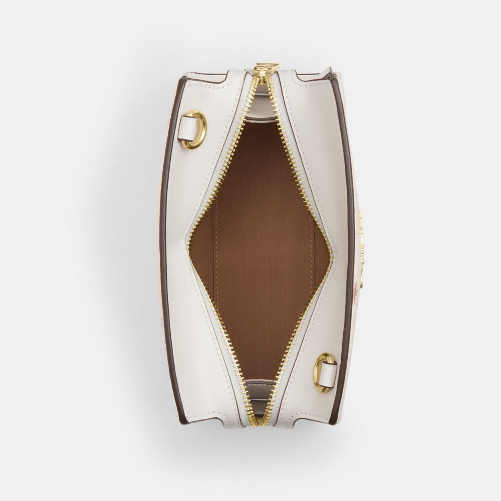 Coach Gia Crossbody Bag With Star Print Gold Chalk Multi