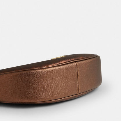 Coach Aria Shoulder Bag In Signature Canvas Im Brown Copper