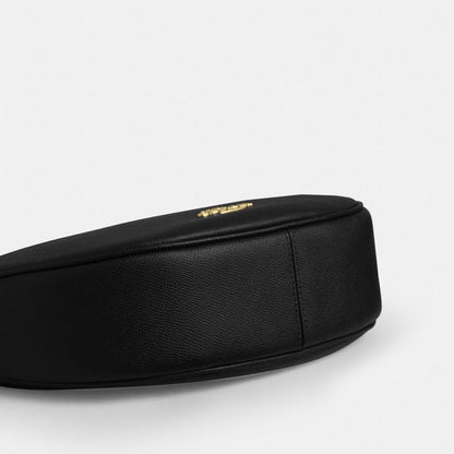 Coach Aria Shoulder Bag Gold Black
