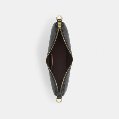 Coach Aria Shoulder Bag Gold Black