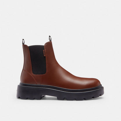 Coach Chelsea Boot Vintage Brown Black