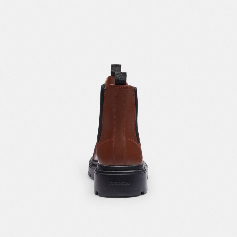Coach Chelsea Boot Vintage Brown Black