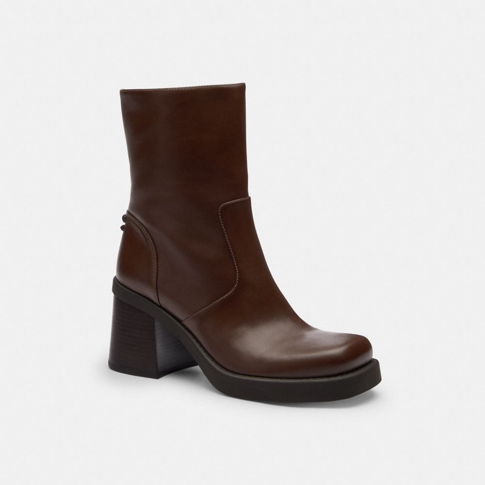 Women's Coach Sculpted C Bootie Maple