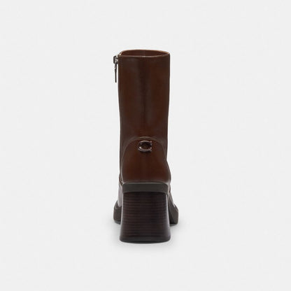 Women's Coach Sculpted C Bootie Maple