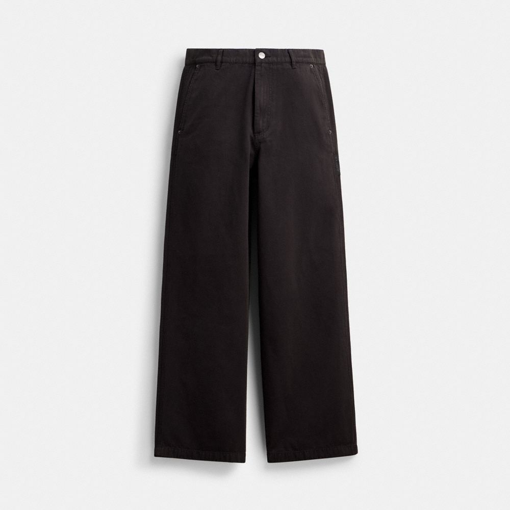 Coach Work Pants Black