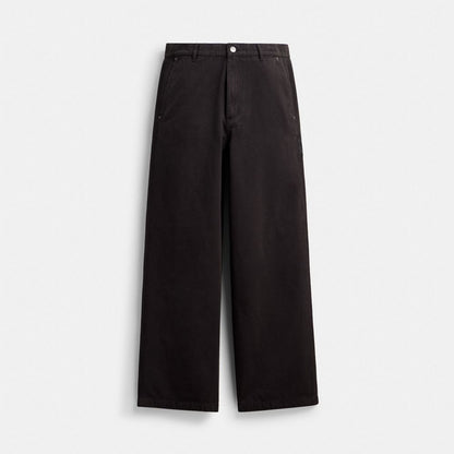 Coach Work Pants Black
