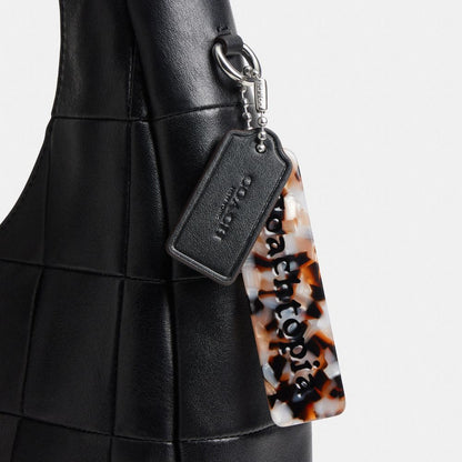 Coach Alter/Ego Crescent Shoulder Bag In Upcrafted Leather Black