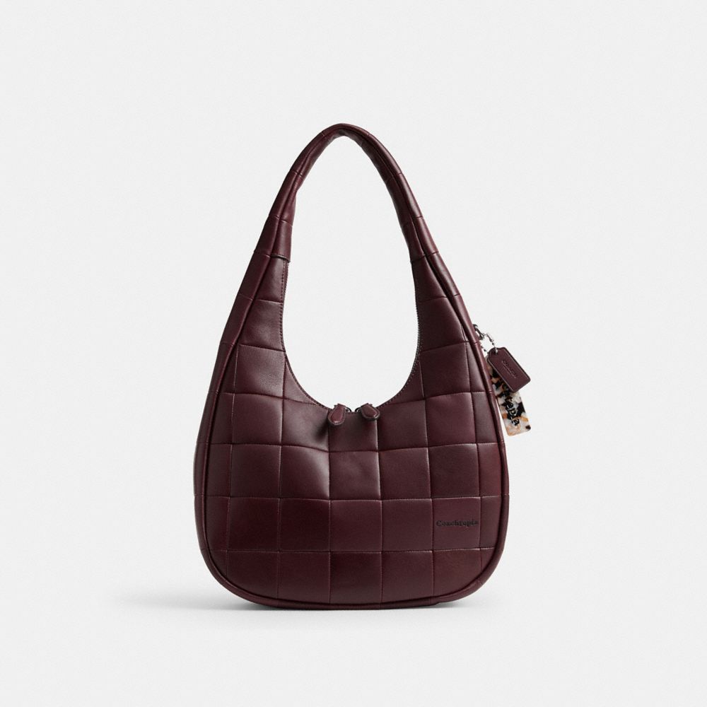 Coach Alter/Ego Crescent Shoulder Bag Merlot
