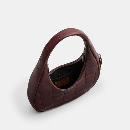 Coach Alter/Ego Crescent Shoulder Bag Merlot